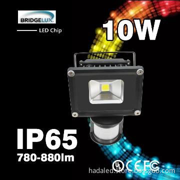 fashion style PIR Motion Sensor 10w LED flood light